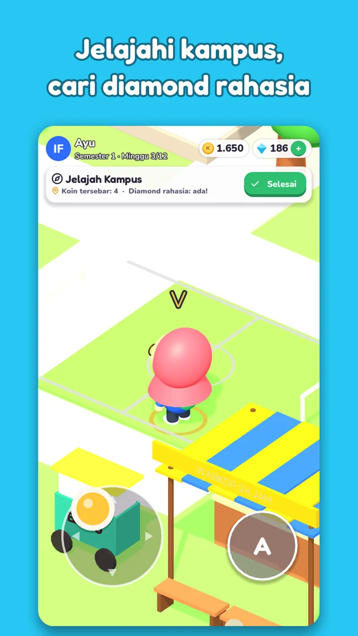 Mahasigma: College Simulator — tangkapan layar 4