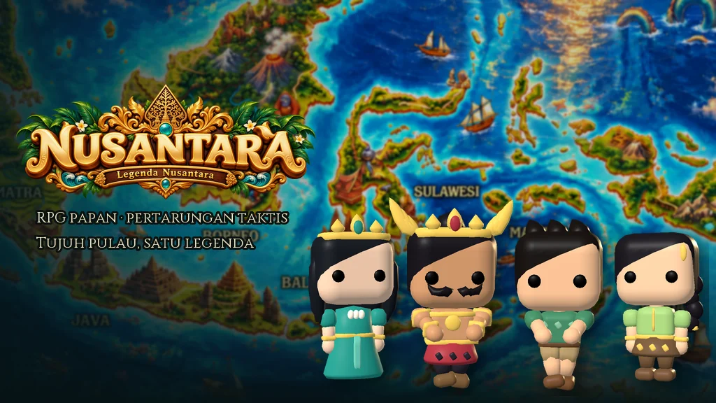Artwork resmi Nusantara: Legends Board RPG