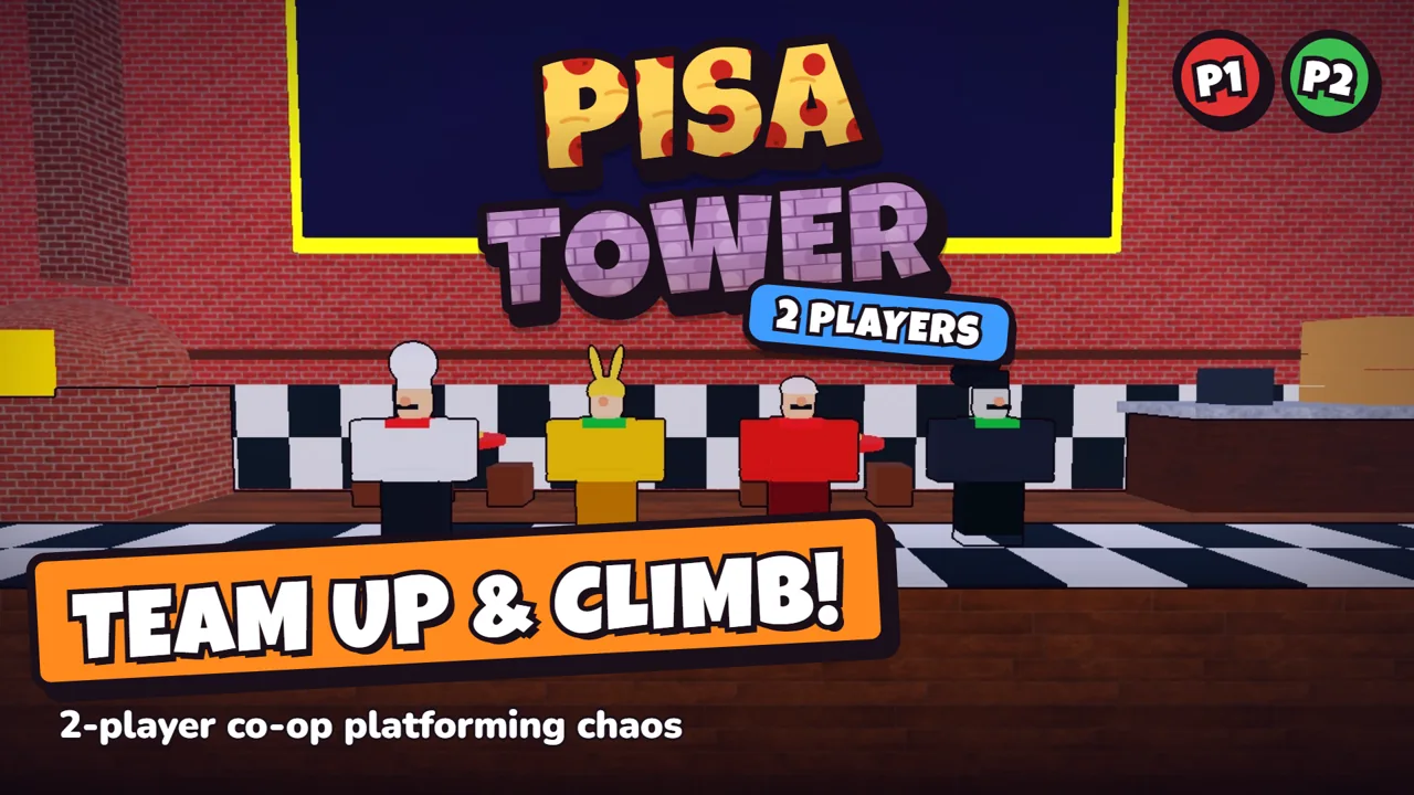 Pisa Tower 2 Players — tangkapan layar 1